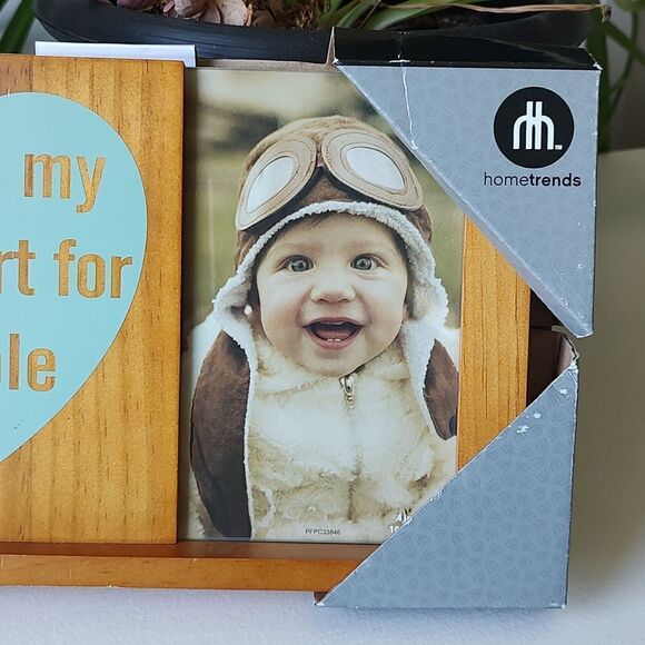New You Have My Whole Heart For My Whole Life Hometrends 4x6 Tabletop Frame - Picture 4 of 9